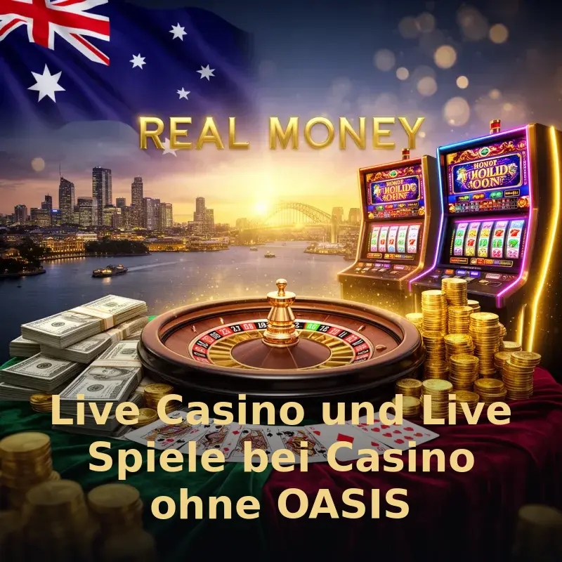 Live Casino und Live Spiele bei Casino ohne OASIS